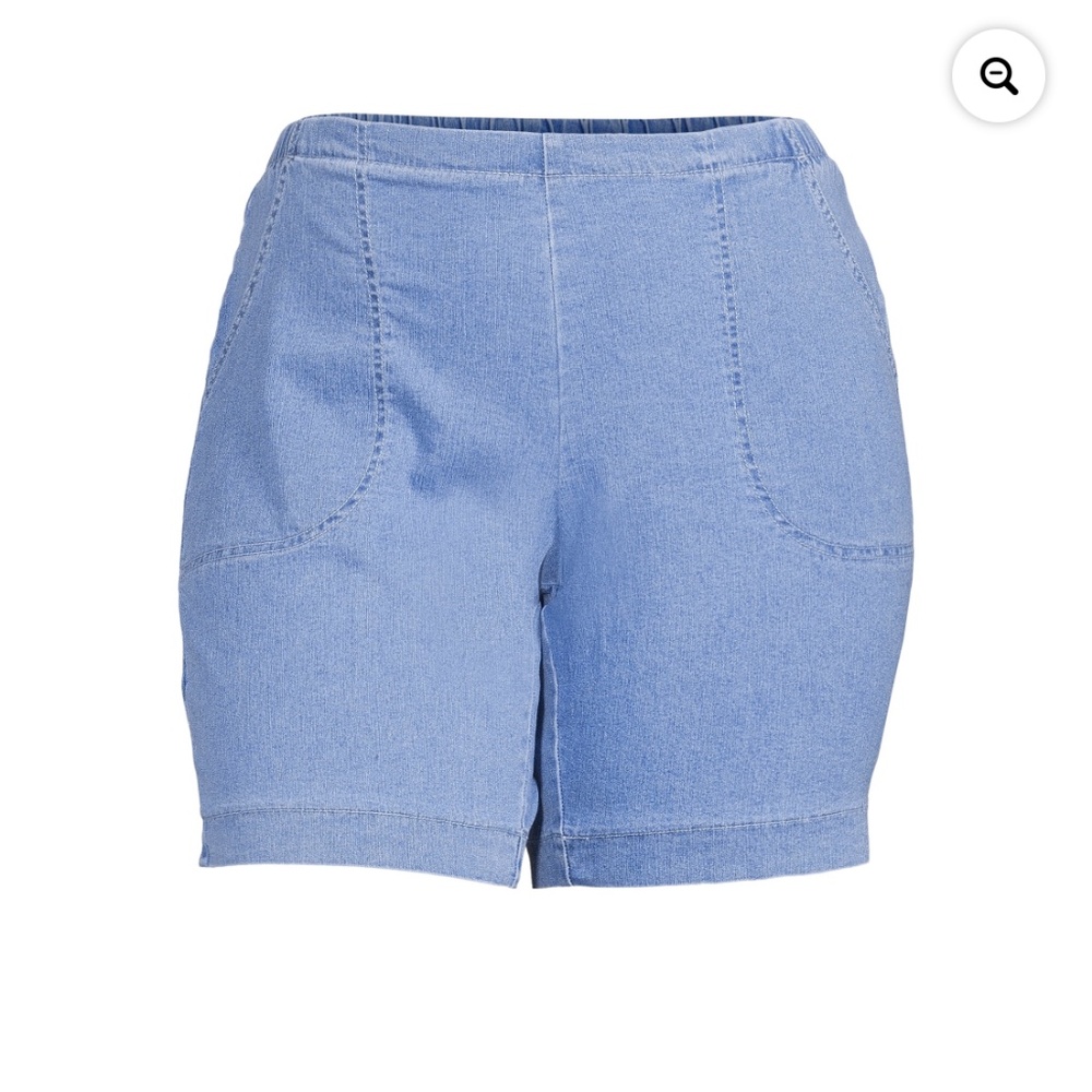 Just My Size Women’s Plus Powder Wash Shorts Size 2X NWT - Picture 6 of 8